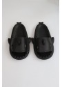   WG500 Köpekbalığı Siyah Unisex Tam Ortopedik Terlik Shark Slides