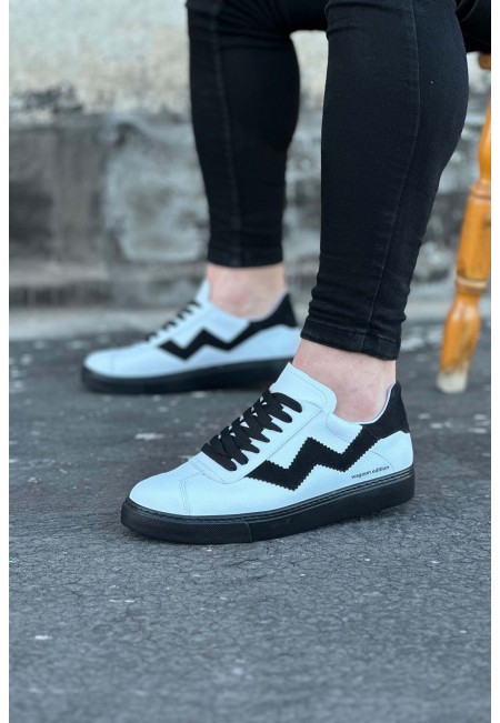  WG160 Beyaz Siyah Erkek Casual Ayakkabı