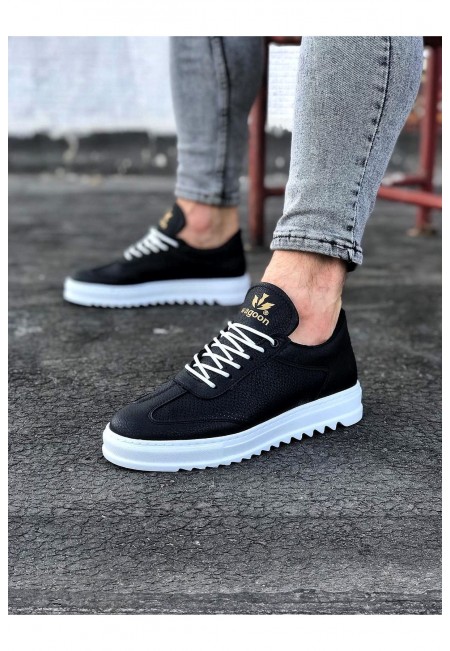  WG022 Siyah Erkek Casual Ayakkabı