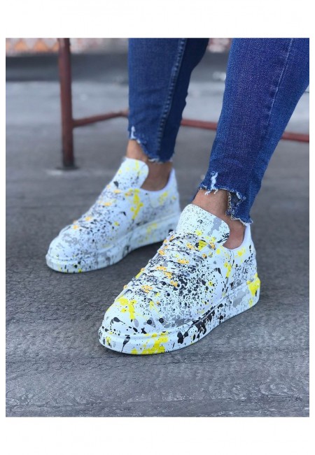  WG501 Sarı Renkli Erkek Casual Ayakkabı