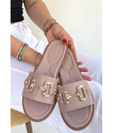 Toha Pudra Cilt Tokalı Terlik