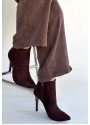 Blan Acı Kahve Süet Topuklu Bot Blan Acı Kahve Süet Topuklu Bot