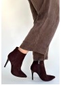 Blan Acı Kahve Süet Topuklu Bot Blan Acı Kahve Süet Topuklu Bot