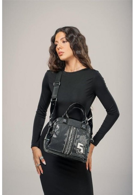 Tuka Siyah Cilt Kol Ve Omuz Çantası