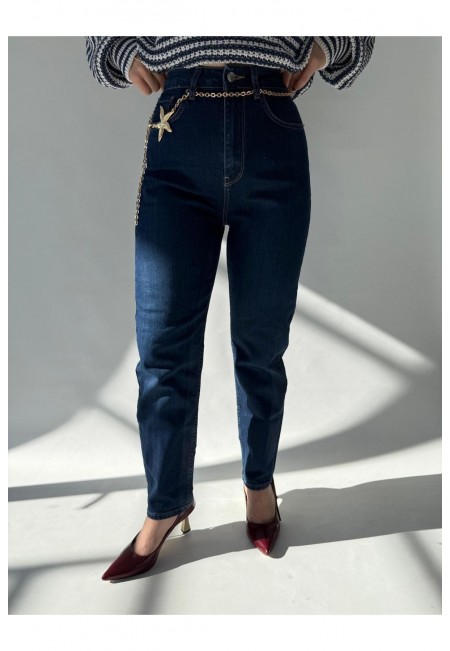 Plozza Mavi Kot Pantolon