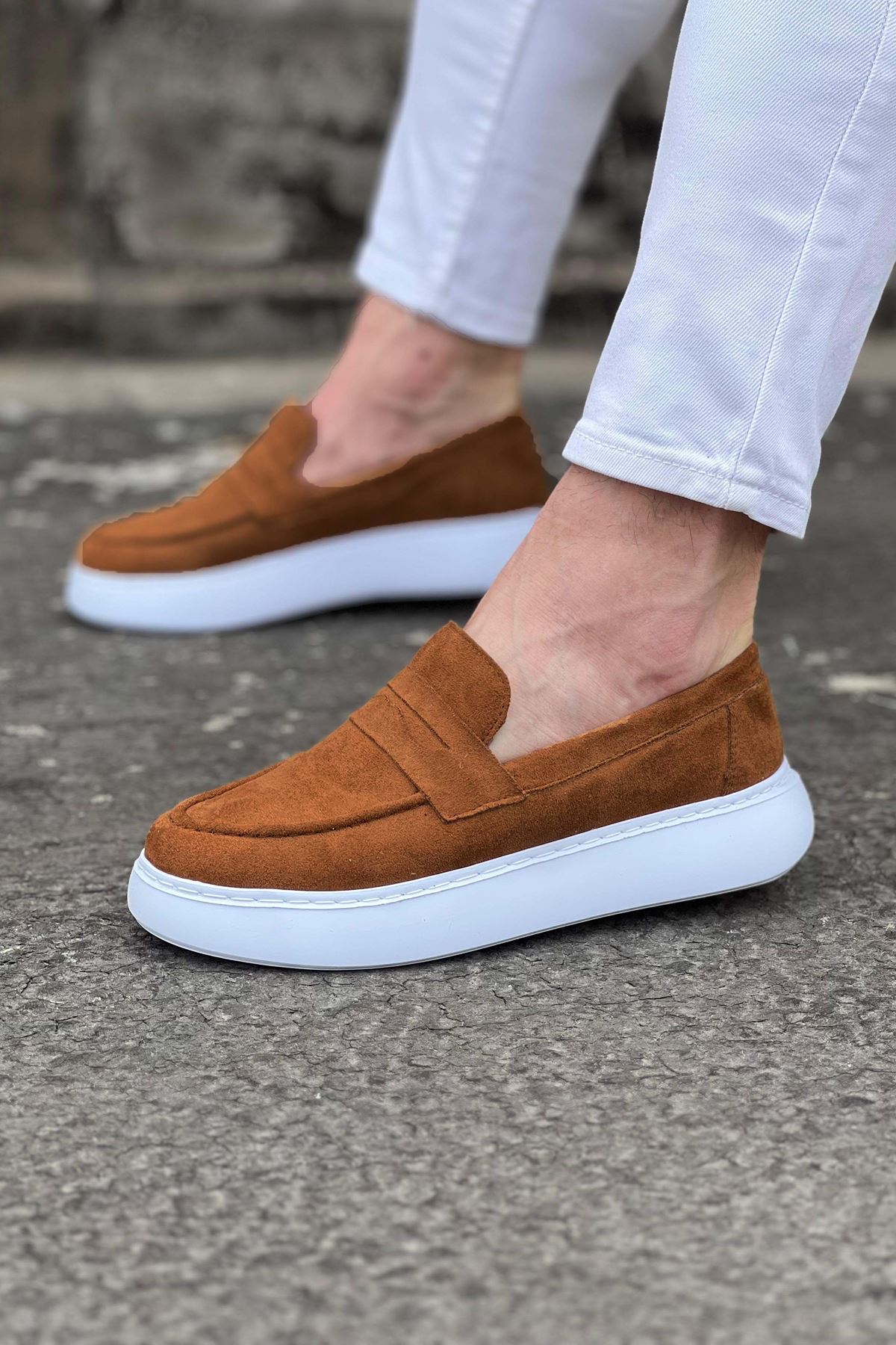 D-Taba Süet Erkek Casual Ayakkabı-WG161
