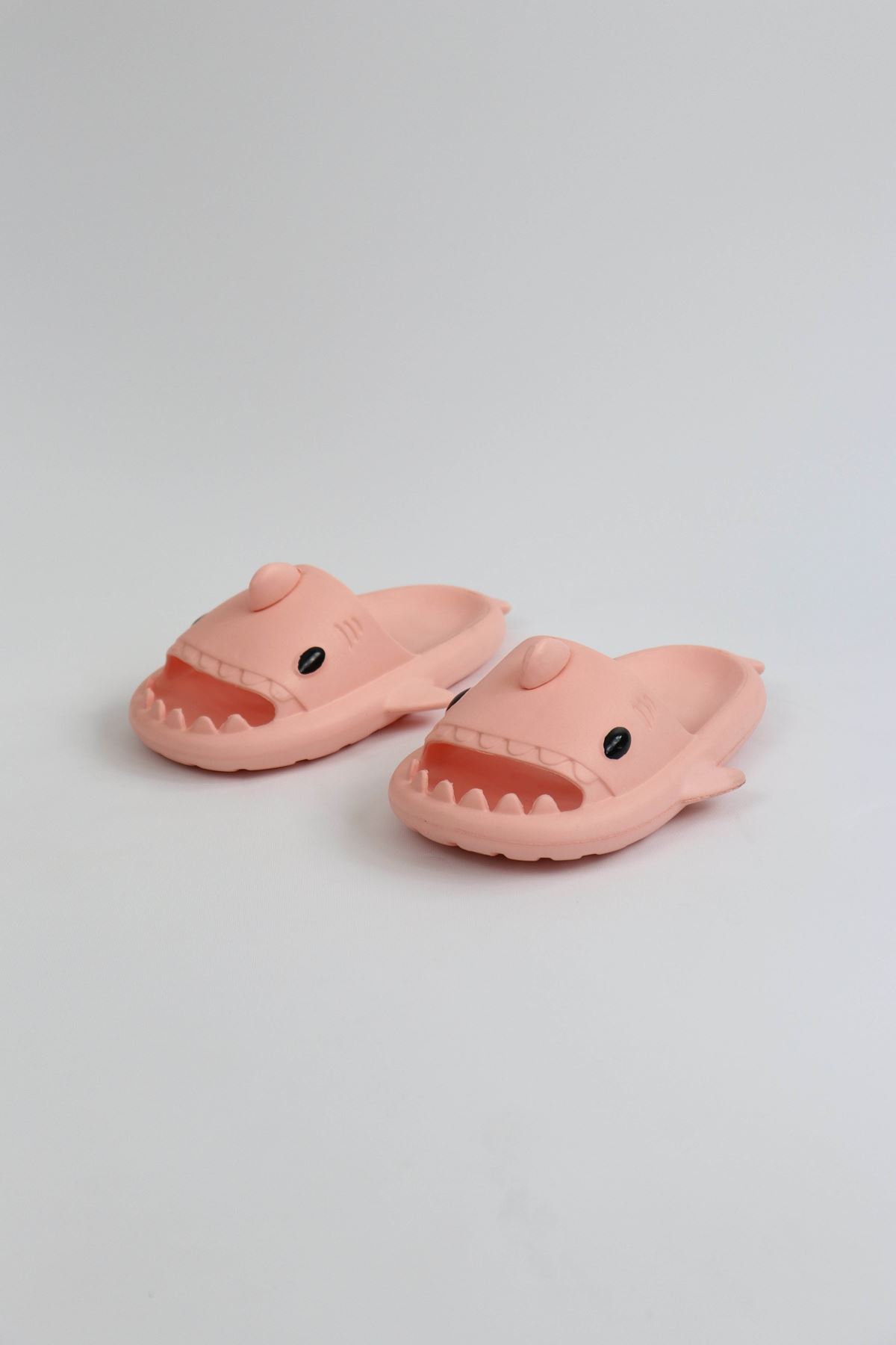 WG500 Köpekbalığı Pembe Unisex Tam Ortopedik Terlik Shark Slides